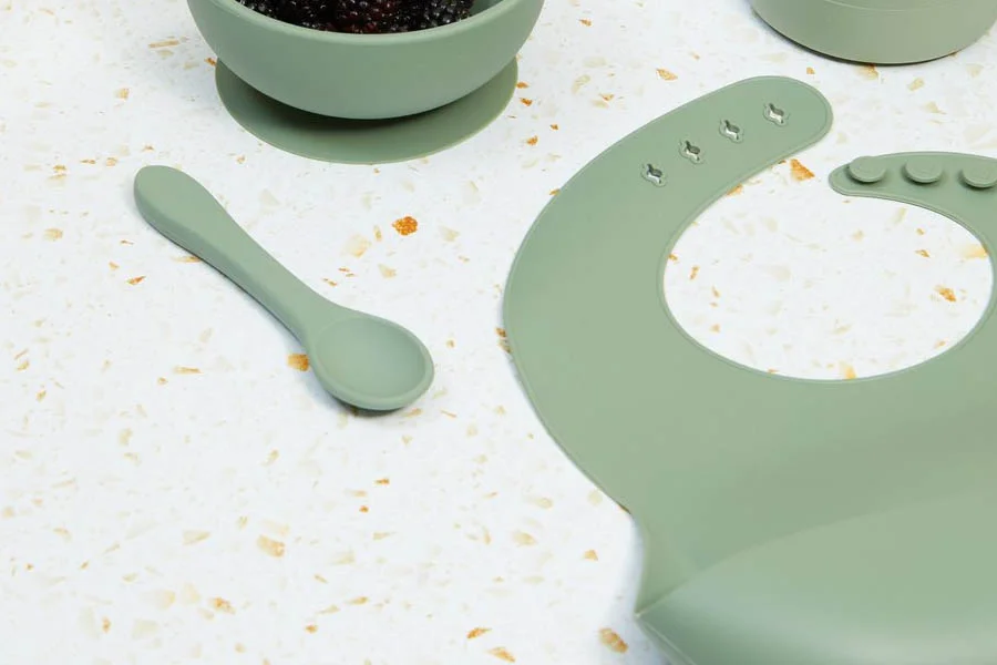 Silicone Baby Feeding Utensils