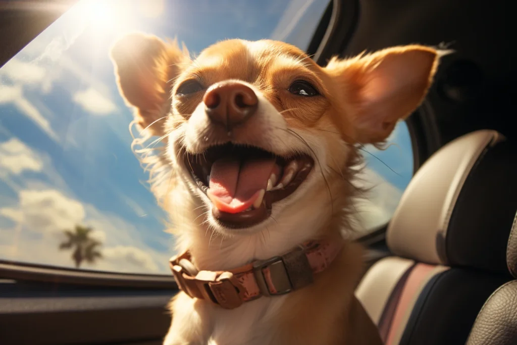 Designer Pet Car Seat Carrier