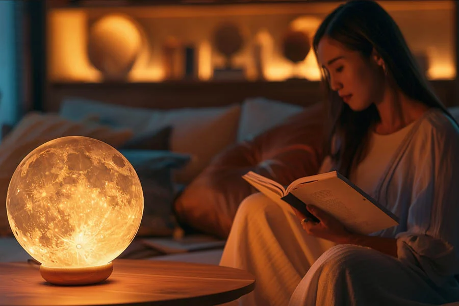 Aromatherapy Moon Lamp Diffuser